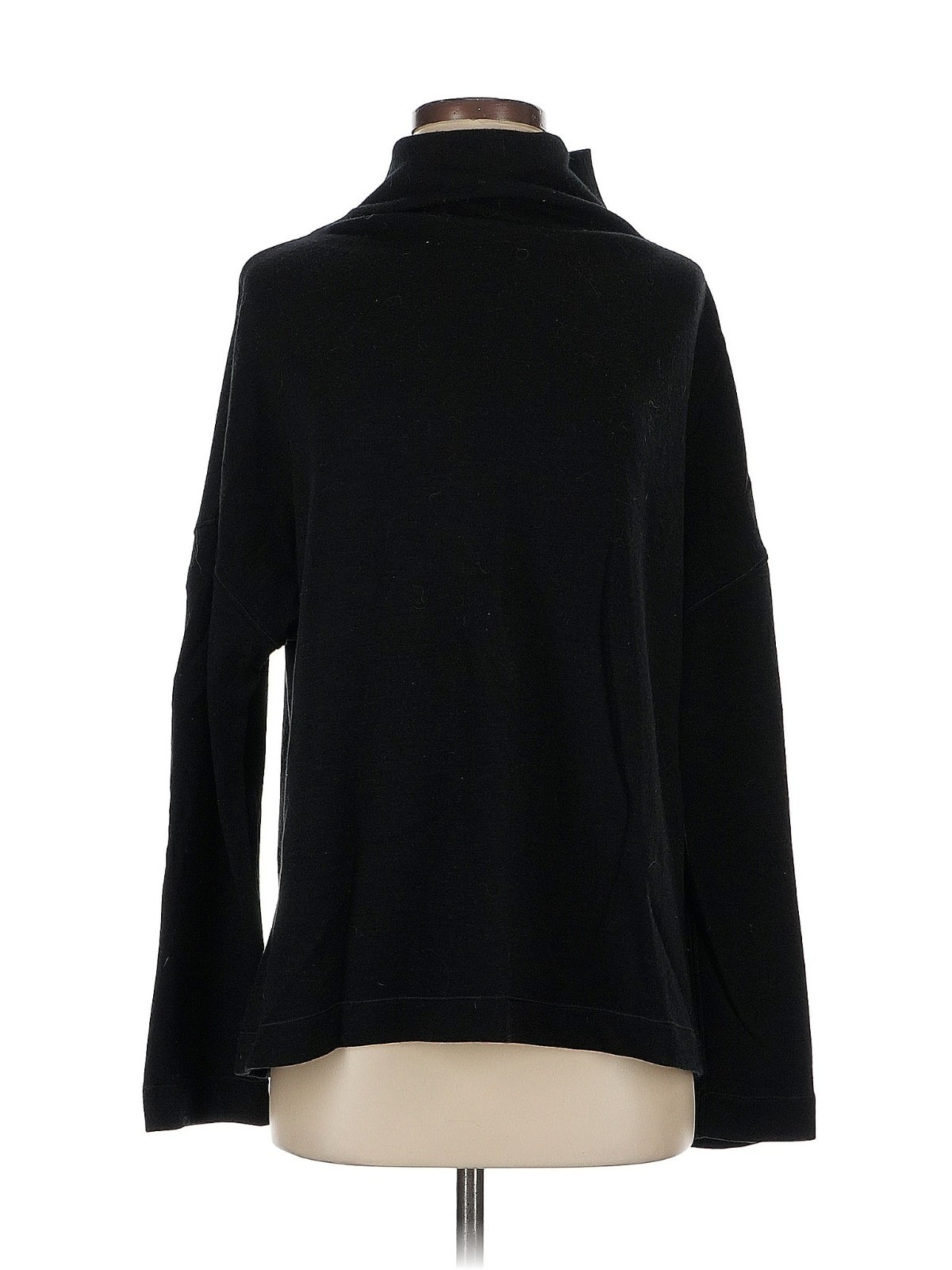 Lululemon Wool Blend Pullover Tunic Sweater Raised Neck sz 4