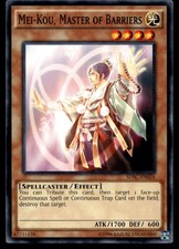 Mei-Kou, Master of Barriers - SDSC-EN016 - Unlimited - YuGiOh