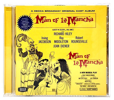 MAN OF LA MANCHA / DECCA BROADWAY ORIGINAL CAST ALBUM CD (2001) RICHARD KILEY