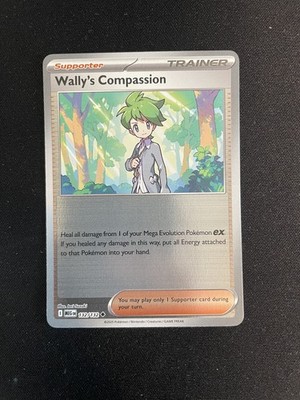 Wally's Compassion 132/132 - Reverse Holo - Pokémon TCG: Mega Evolution - NM