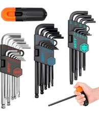 Sedy 36-Pieces SDY-94238 Premium Hex & Torx Key Ultimate Allen Wrench Set In Bag