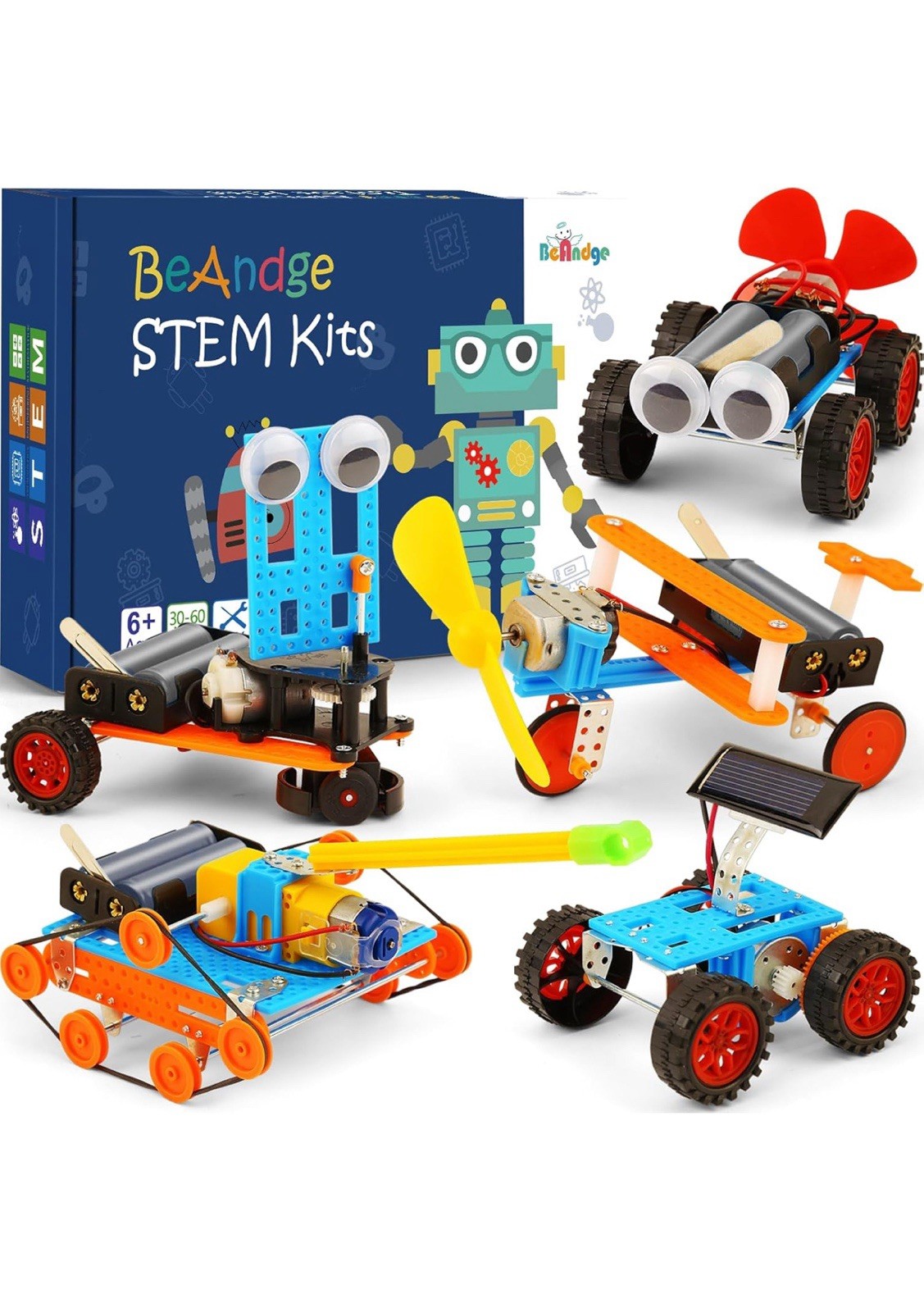 STEM Kits for Kids Crafts 6-8 8-12, Boys Gifts Toys for 6 7 8 Year Old Boy Birth