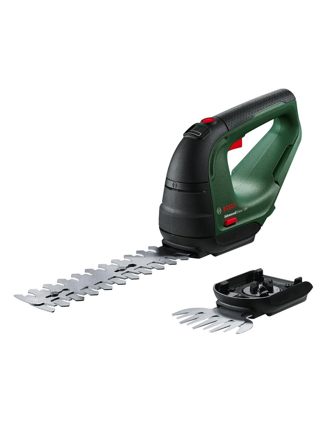 Bosch AdvancedShear 18V-10 Solo: Cesoia a Batteria per Siepi e Bordi