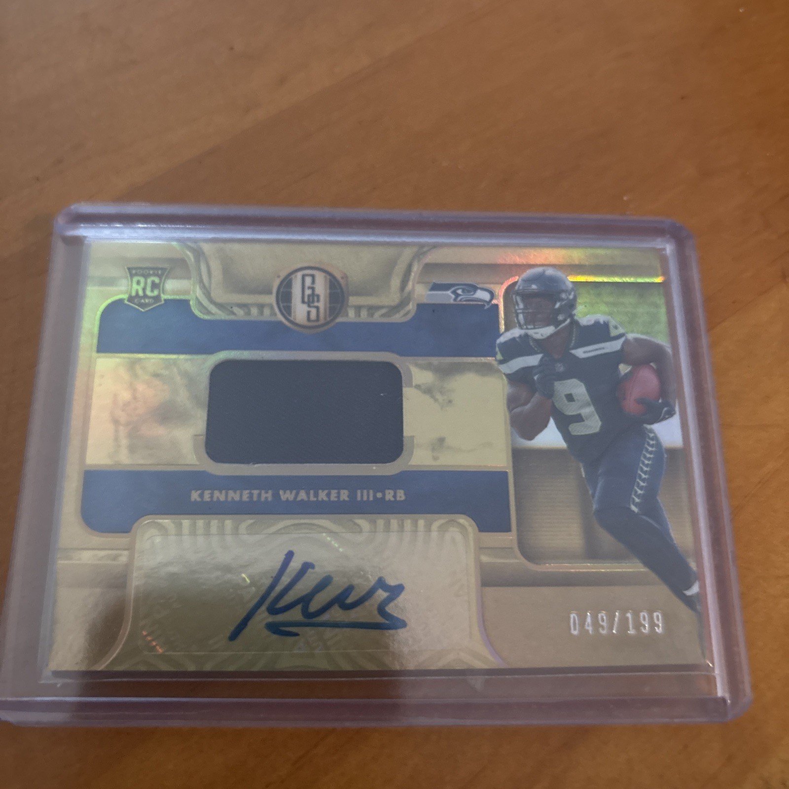 Kenneth Walker III Panini Gold Standard #208 Base