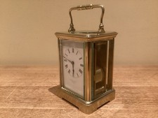 Lovely Striking Eight Day Carriage Clock - Superb Condition & Fully Working