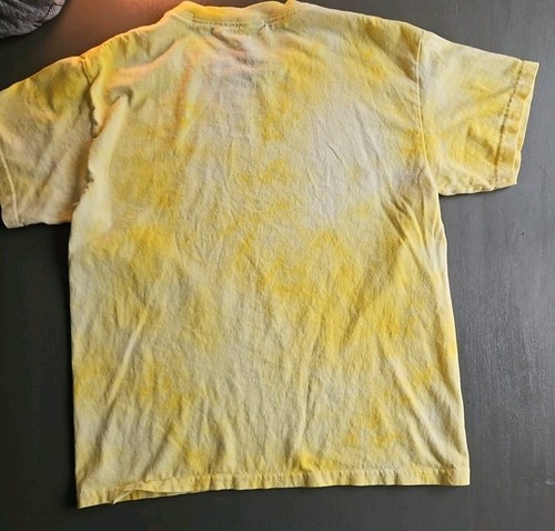 2 Boys Pokémon T Shirts Size Medium Blue and Yellow Tie die - Picture 4 of 6