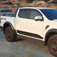JHCHAN Copertura fanale posteriore per Ranger Wildtrak Raptor Limited 2012-2022 T6 T7 T8 XL XLT Stormtrak Wolftrak Thunder Protezione anteriore