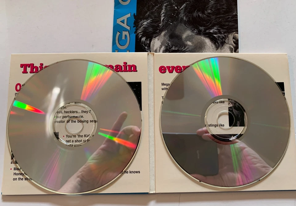 Sega CD - Prize Fighter - 1993 - Manual & 2 CD's - No Case - Image 4 of 4