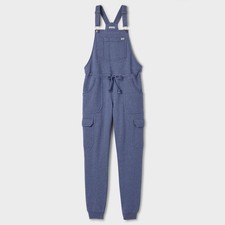 Women's Souped-Up Sweats with Storm Cotton Overalls Dusk Blue Heathe   SALE DEAL