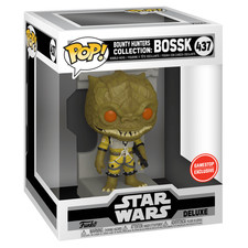 Funko POP! Figura de vinilo exclusiva de Star Wars Bounty Hunters Bossk #437 GameStop