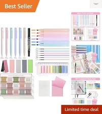 32Pcs Bible Journaling Kit,Bible Study Supplies with 6pcs Highlighters No Ble...