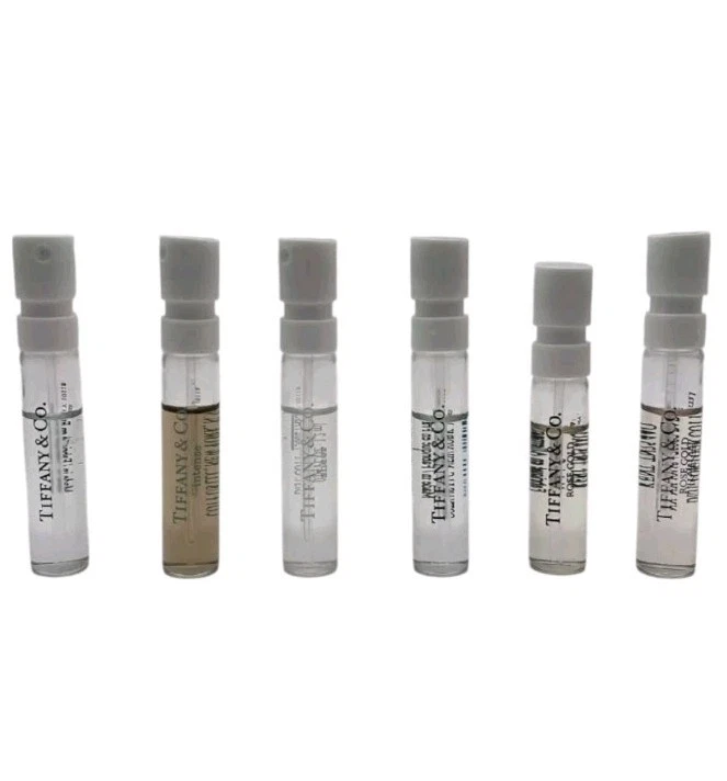 Colección de perfumes Tiffany & Co para mujer ¡Juego de muestra de 6 piezas! ❤️ ¡Bonito REGALO! Foto 3 de 4