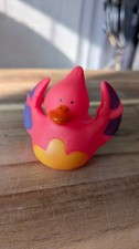 Pink Dinosaur Rubber Duck 2  Ducky Bath Pool Toy