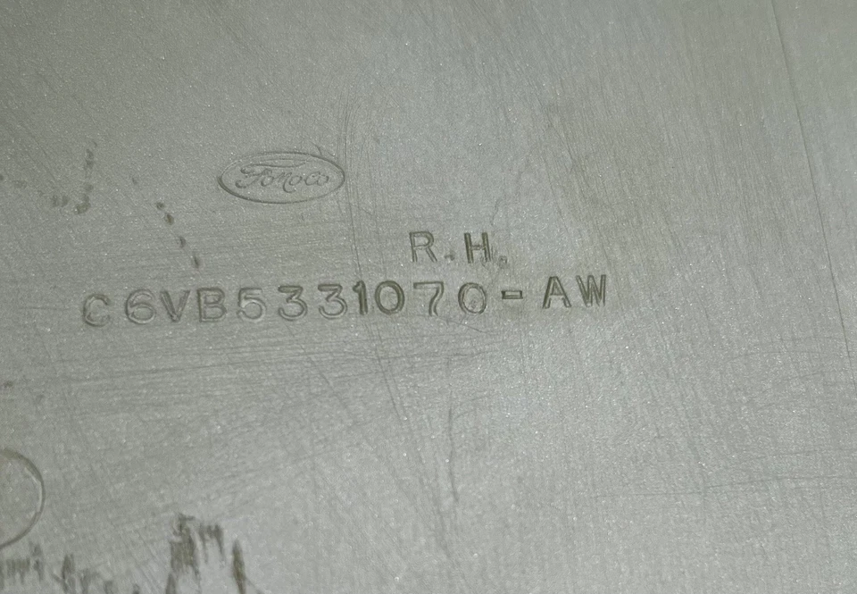 1966 - 1967 Lincoln Continental Trim Cover Interior Right Left- OEM- Light Green - Image 4 of 4