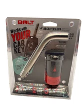 BOLT 7040474 Receiver Lock 5/8" Hitch Pin Ford/Lincoln Key-Match Fits 2" & 2.5"