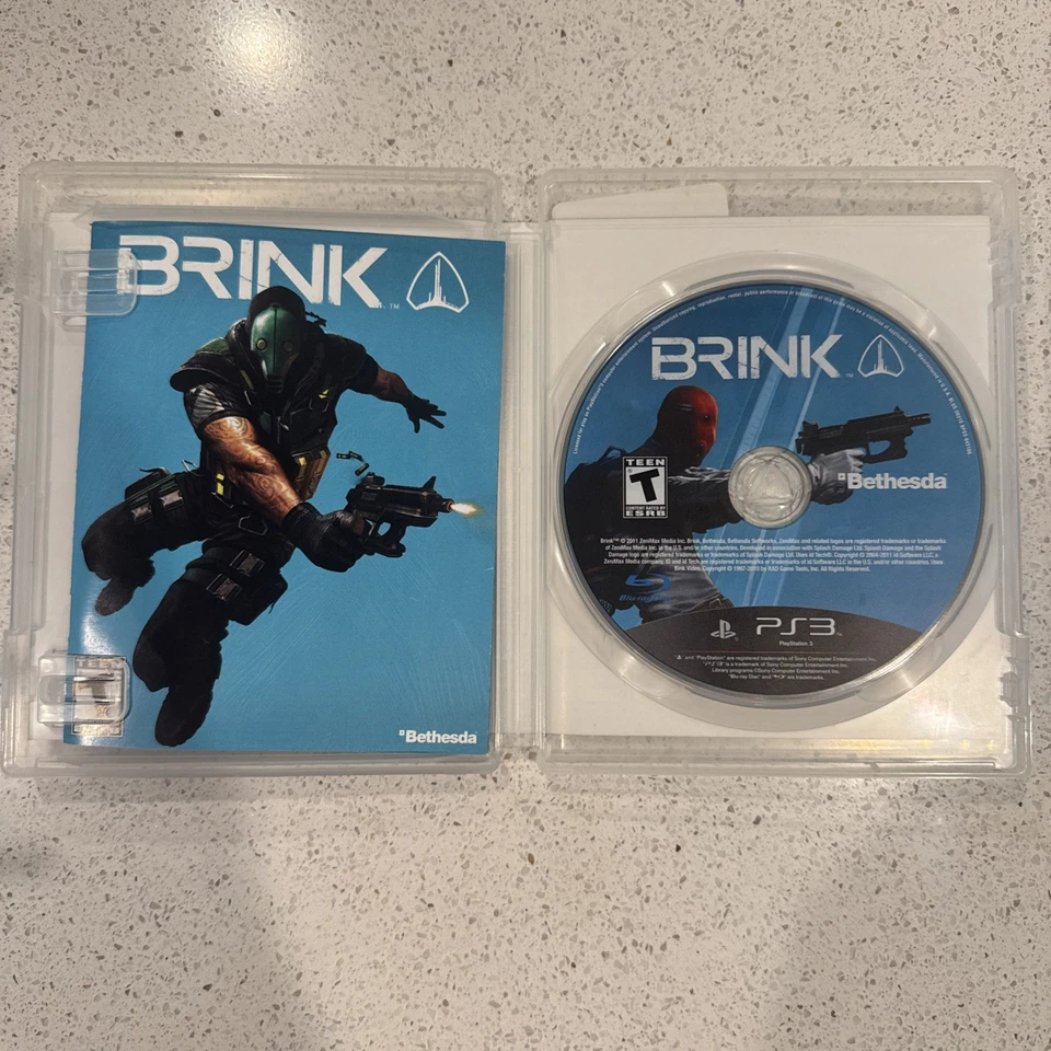 Brink PlayStation 3 Game Complete with Manual PS3 - Image 3 of 4