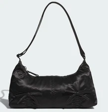 Adidas Originals Bow Tie Shoulder Bag Small Women's Lifestyle Bag Black KC2770
