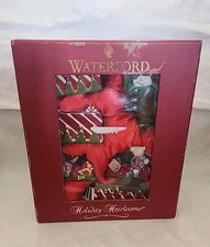 WATERFORD Holiday Heirlooms Christmas Train Treat Box Set 134362 Ceramic 
