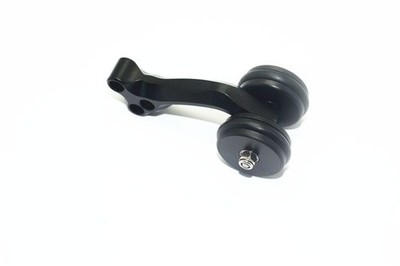 GPM TRAXXAS 1/16 E-Revo  Aluminium Wheelie Bar eloxiert schwarz / GPMERV333RBK