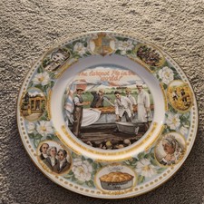Denby Dale Pie Plate commemorative Bicentenary 1788-1988. Coalport.