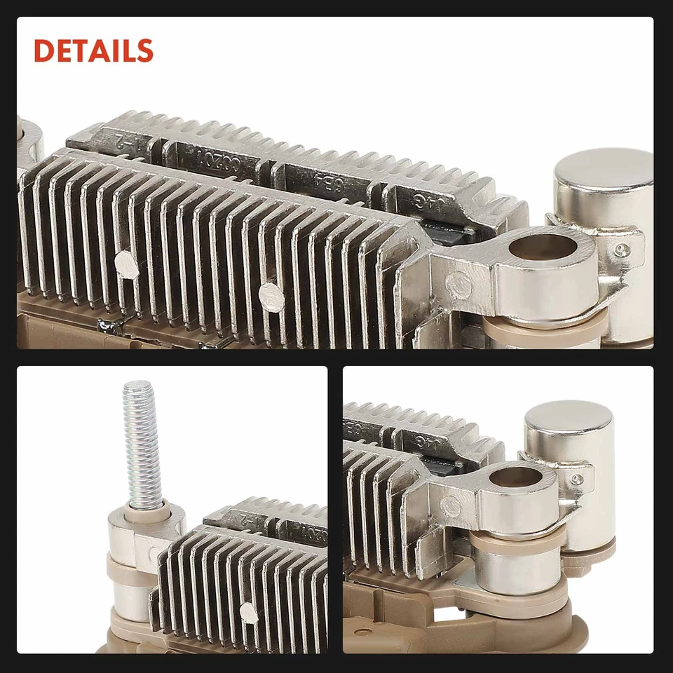 Generatore raddrizzatore 108mm 12V per Mazda 929 III HC MPV I LV 2.2-3.0L 87-99 - Immagine 3 di 4