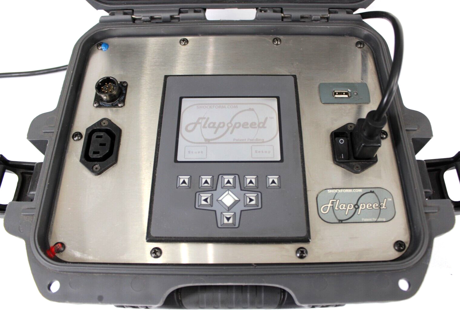 Shockform FlapSpeed Rotary Flapper Peening Kit Compact Portable Surface Tool