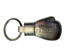 NEW Corona Premier Metal Boxing Glove Bottle Opener Key Chain Silver