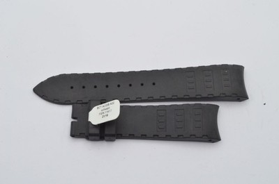 DEWITT KAUTSCHUK ARMBAND 21MM FÜR DORNSCHLIESSE 19MM NEU UNGETRAGEN SELTEN