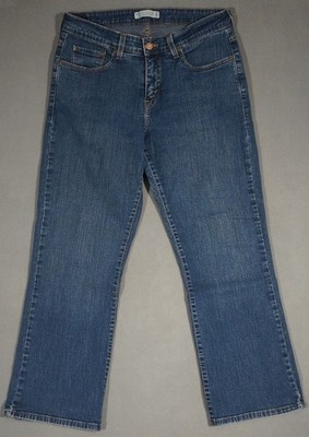 WE11406 COOL **LEVI'S** 512 PERFECTLY SHAPIING BOOT CUT WOMENS BLUE JEANS sz16 S