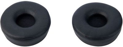 JABRA Ohrpolster Kunstleder für Engage 65/75 monaural (2 Stück) Schwarz BRANDNEU