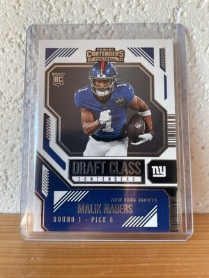 2024 Panini Contenders - Draft Class Contenders Malik Nabers #5 (RC)