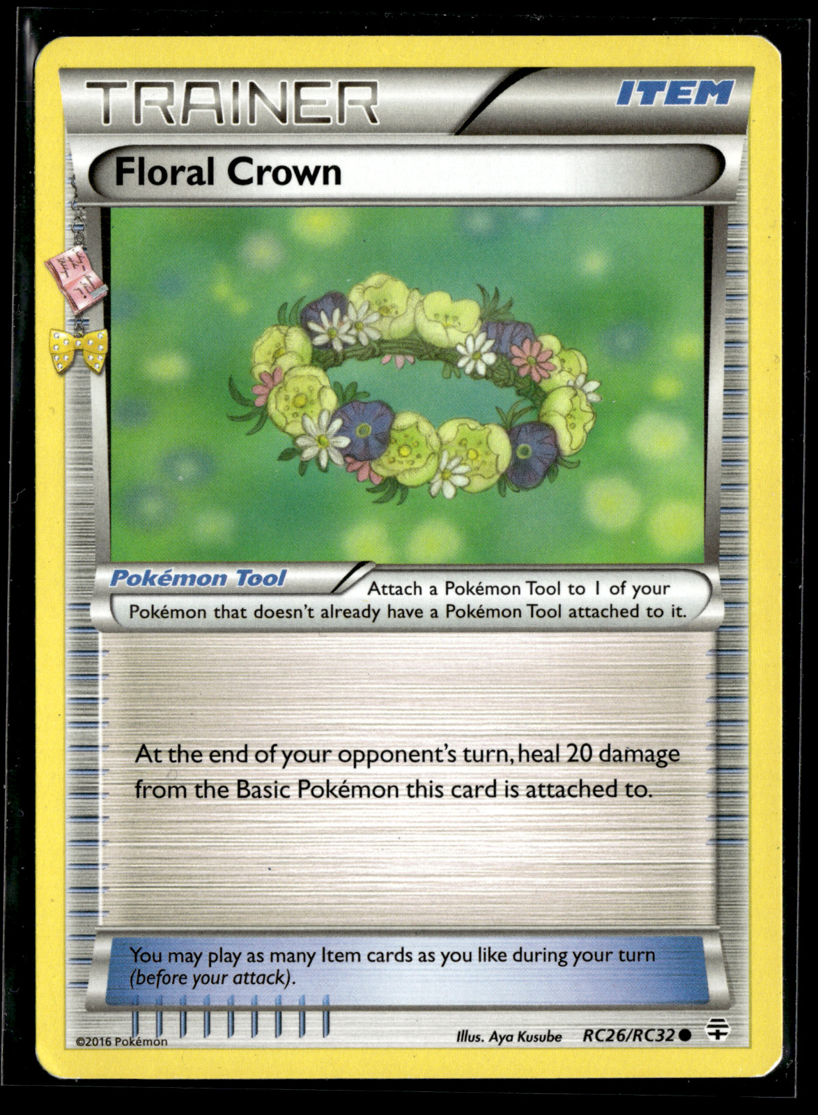 Floral Crown RC26/RC32 Uncommon Generations Pokemon Card LP