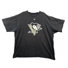 Reebok Pittsburgh Penguins T Shirt Mens 2XL Evgeni Malkin #71 NHL Ice Hockey