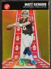 2004 Topps Pristine Gold Die-Cut Refractor #117 Matt Schaub Rookie RC SP /99