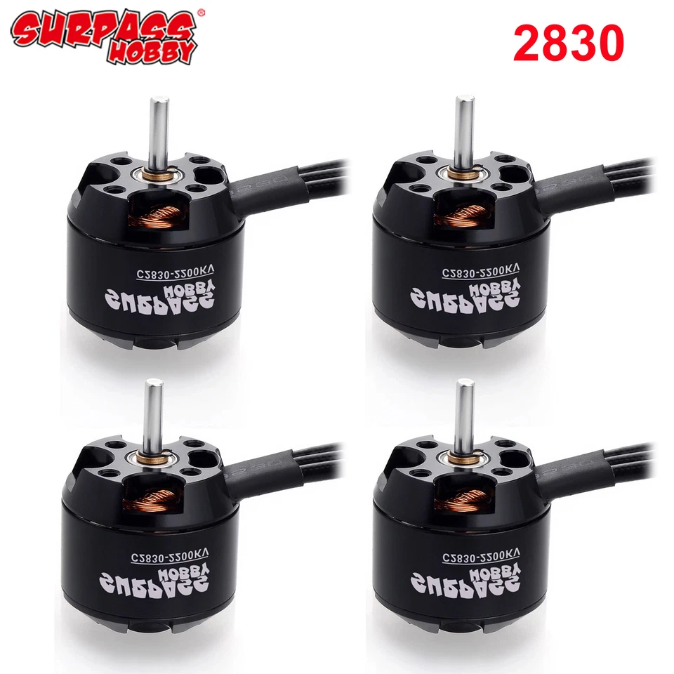 1/4PCS Surpass Hobby 2830 1300KV 1000KV 850KV 750KV Outrunner Motore Brushless p - Immagine 2 di 4