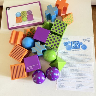 Learning Resources Mental Blox Critical Thinking Puzzle Game Kids Ages 3+