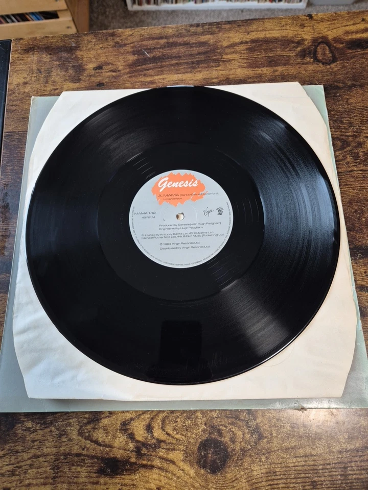Genesis - Mama - Virgin - MAMA112 - 12" 45rpm - Single - UK - 1983 - VG - VG - Image 4 of 4