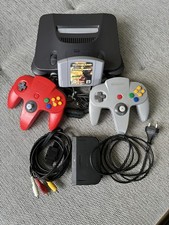 Nintendo 64 N64 Schwarz, Inkl. 2 Controller +...