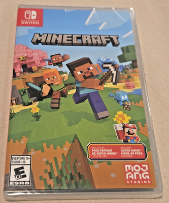 Minecraft Nintendo Switch Game NEW Sealed Super Mario Pack Fast
