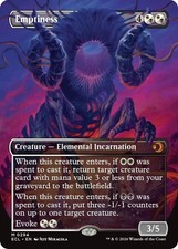Emptiness (Borderless) - Normal NM MTG Lorwyn Eclipsed
