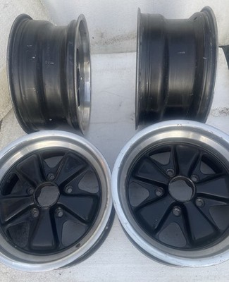 Original Porsche Fuchsfelgen 7J + 8J x 15    ORIGINALZUSTAND- 911 F/G Model