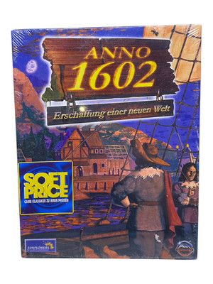 PC - CD-ROM Spiel: ANNO 1602 - Erschaffung einer neuen Welt - NEU