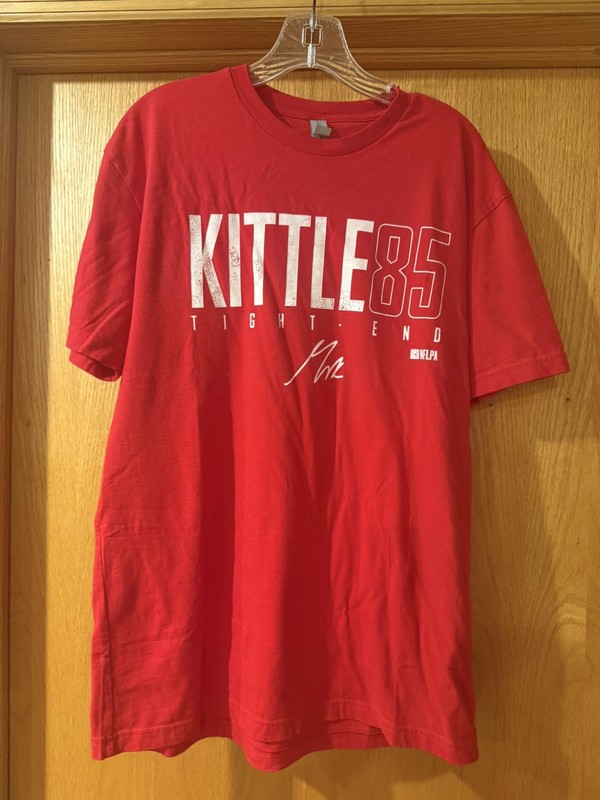 George Kittle #85 San Francisco 49ers Football, Iowa Hawkeyes Red Fan T Shirt