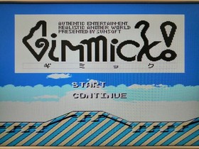SUNSOFT Famicom Soft Gimmick! Used