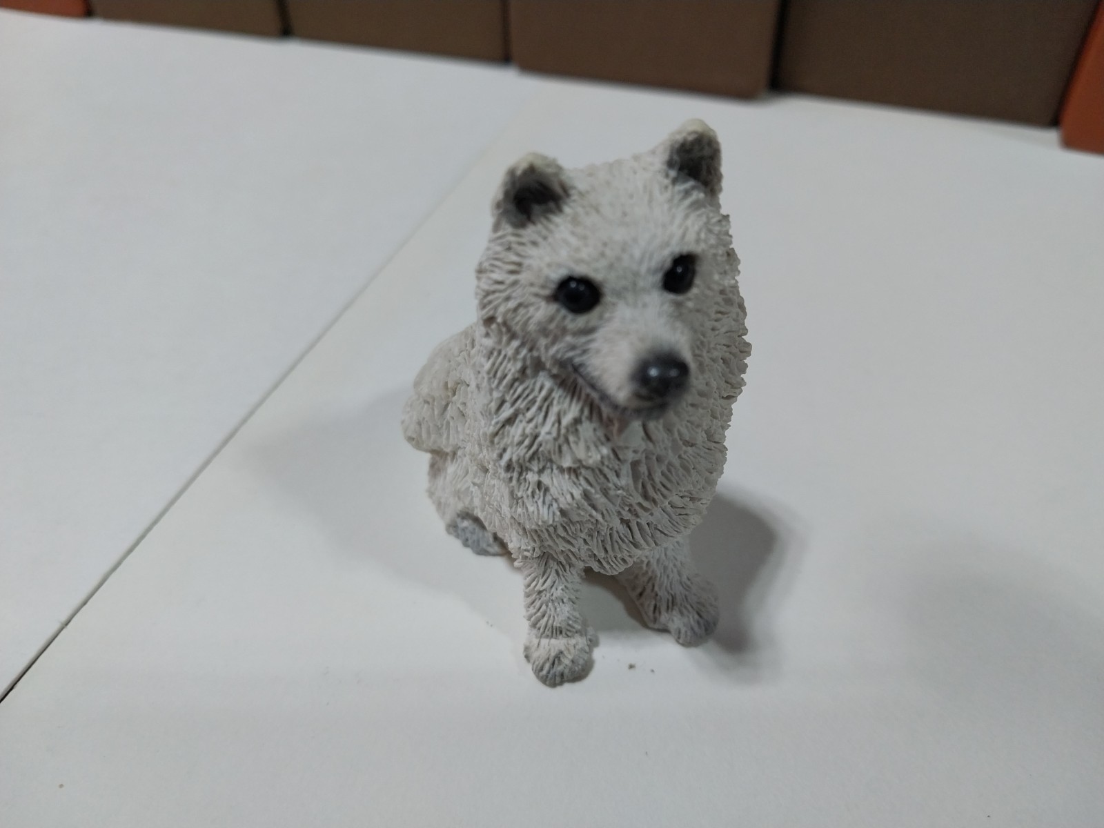 Stone Critters Littles Samoyed Dog Figurine