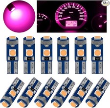 T5 Led Bulbs 74 73 37 2721 Led Bulb 12 Volt Replacement B Color Pinkpurple T5 Led Bulbs 74 73 37 2721 Led Bulb 12 Volt Replacement B Color Pinkpurple