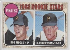 1968 Topps 1968 Rookie Stars Bob Moose Bob Robertson #36 16ez