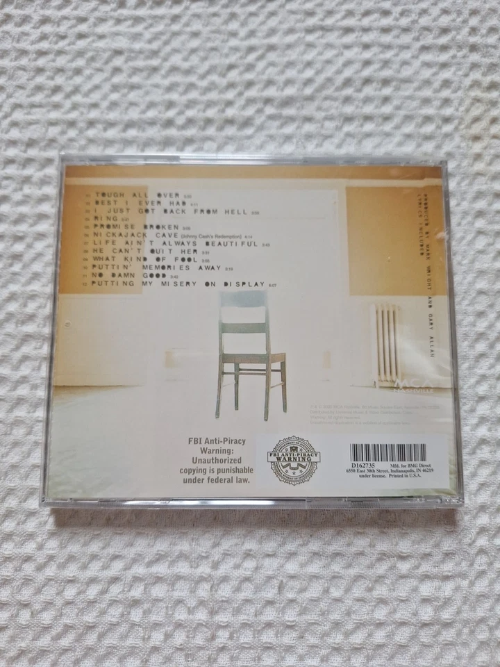 Gary Allan ~ Tough All Over (CD 2005 MCA Nashville) NEW Sealed Free Shipping  !! Foto 3 de 3