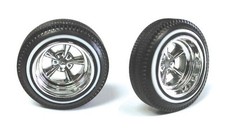 Pegasus 1/24-1/25 Sovereigns Chrome Wheel & T...