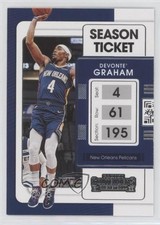 2021-22 Panini Contenders Devonte' Graham #25 0o2m